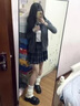 COSMICKISS軟底樂(lè )福鞋女jk單鞋一腳蹬英倫風(fēng)小皮鞋百搭復古配裙瑪麗珍鞋厚底 啞光黑 36 曬單實(shí)拍圖