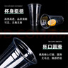 一次性咖啡杯帶蓋吸管透明500ml奶茶杯食品級PET冷飲料果汁杯打包 PET咖啡杯400ml配平蓋+細吸管【100套】 曬單實(shí)拍圖