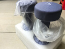 Keep 彩色浸塑啞鈴 男女家用家庭健身肌肉塑形手臂輕重量紫灰色 3kg*2 曬單實(shí)拍圖
