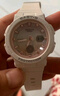 卡西歐（CASIO）手表女 BABY-G雙顯運動表 時尚潮流防水電子女表七夕禮物 BGA-250-7A3 曬單實拍圖