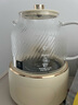 World Kitchen康寧養生壺全玻璃恒溫壺煮茶壺煮茶器1L辦公室必備家用花茶壺燉煮燒水壺電熱水壺煮水壺（標準款） 曬單實(shí)拍圖