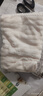干發(fā)帽超強吸水速干珊瑚絨加大加長(cháng)包頭發(fā)浴帽女擦頭大毛巾浴巾 加厚干發(fā)帽【奶白色】1條 曬單實(shí)拍圖