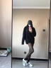 優(yōu)棵樹黑透膚光腿神器女秋冬高腰收腹提臀連褲襪女保暖黑絲襪加絨打底褲 黑透膚連腳【200g/10-20°c】 1條 均碼 【適合80-150斤/155-175cm】 曬單實拍圖