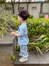 迪士尼寶寶女童套裝短袖夏季2025新款T恤洋氣韓版女孩兒童套裝格子兩件套 蝴蝶結套裝 110 建議100-110cm2-3歲 曬單實(shí)拍圖