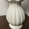 心楠法式陶瓷花瓶小高級感插花復古美式玫瑰客廳輕奢擺件白色奶油風(fēng) 素白陶瓷花瓶【磨砂款】 曬單實(shí)拍圖