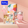 澳貝（auby）嬰幼兒童玩具寶寶牙膠手搖鈴新生兒禮盒安撫巾玩偶滿(mǎn)月生日禮物 曬單實(shí)拍圖