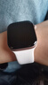 Apple/蘋(píng)果 Watch Series 10 智能手表GPS款46毫米玫瑰金色鋁金屬表殼淡桃粉色運動(dòng)型表帶M/L MX2A3CH/B 曬單實(shí)拍圖
