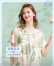 芬騰睡裙女夏季純棉透氣短袖植物花蕾優(yōu)雅女家居服520送女朋友 曬單實(shí)拍圖
