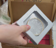 周大福簡(jiǎn)約素圈足金黃金手鐲女(工費:560計價(jià))EOF1419 58mm 足金 約15.40g 曬單實(shí)拍圖