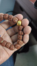 中國黃金（CHINA GOLD）足金六字真言轉(zhuǎn)運(yùn)珠硬金錢福字黃金手鏈男女款DIY串珠配件520禮物 【京速達(dá)】12mm福字珠 約1g【國金禮盒】 曬單實(shí)拍圖