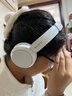 索尼（SONY）WH-CH520 舒適高效無線頭戴式藍(lán)牙耳機(jī) 舒適佩戴 音樂耳機(jī) 白色 十一出游季 中秋送禮 曬單實(shí)拍圖