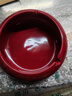 亮巧 婚慶用品雙喜紅色煙灰缸創(chuàng)意陶瓷個性潮流結(jié)婚煙缸家用客廳婚禮 喜慶圓喜亮面煙灰缸(1個裝) 曬單實拍圖