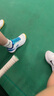 YONEX尤尼克斯羽毛球鞋yy入門級訓練減震動力墊男女SHB101CR 白/藍42碼 曬單實拍圖