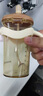 奶爸爸（Nicepapa）PPSU翻蓋奶瓶240ML奶瓶寬口徑寶寶吸管奶瓶十字M碼（7-10個(gè)月） 曬單實(shí)拍圖