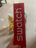 斯沃琪（Swatch）瑞士手表 黑藍輕舟 三眼計時七夕禮物考試表石英時尚腕表 SUSB406 曬單實拍圖
