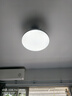 美的（Midea）風(fēng)扇燈餐廳吊扇燈led臥室燈隱形扇葉遙控三防燈具熟睡風(fēng)包安裝 曬單實(shí)拍圖