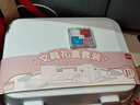 得力（deli）學(xué)生文具禮盒套裝1-3年級削筆器鉛筆套尺筆袋鉛筆熒光筆伴手禮生日開學(xué)禮物女孩213件粉 曬單實(shí)拍圖