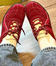 TOOMANYSHOES【吳昕同款】融化焦糖 復(fù)古賽車(chē)鞋阿甘鞋跑鞋運(yùn)動(dòng)休閑德訓(xùn)鞋女鞋 紅色 39 曬單實(shí)拍圖