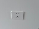 西門(mén)子（SIEMENS）IP55等級開(kāi)關(guān)插座防水盒防濺盒 (可90°懸停)透明灰防水盒防水罩 IP55透明防水盒 曬單實(shí)拍圖