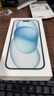 Apple/蘋果 iPhone 15 (A3092) 128GB 藍(lán)色 支持移動(dòng)聯(lián)通電信5G 雙卡雙待手機(jī) 曬單實(shí)拍圖