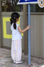 迪士尼寶寶女童夏季套裝2025新款兒童多巴胺防蚊褲兩件套小女孩寶寶夏日衣服 淺藍色(領(lǐng)口不包邊) 110 建議100-110cm2-3歲 曬單實(shí)拍圖