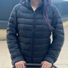 伯希和（Pelliot）戶(hù)外輕薄排骨羽絨服女800蓬鵝絨防風(fēng)外套男沖鋒內膽125408006黑XL 曬單實(shí)拍圖