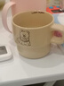 馬克杯ins風薩摩疊疊學生牛奶杯可愛大容量喝水杯家用陶瓷杯 咖色小狗摩疊疊杯 曬單實拍圖