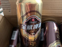 雪花啤酒（Snowbeer）金威純釀8度500ml*24聽大規(guī)格實惠裝 曬單實拍圖