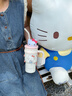 Hello Kitty冰霸杯大容量保溫杯女生日禮物316不銹鋼車載吸管杯保冷夏季水杯 H-hellokitty700ml（禮盒裝） 曬單實(shí)拍圖