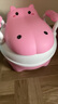小哈倫兒童馬桶嬰兒坐便器嬰幼兒尿盆小孩寶寶小便器升級(jí)3D軟墊櫻花粉 曬單實(shí)拍圖