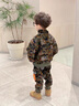 G.DUCKKIDS小黃鴨童裝兒童迷彩服套裝加絨加厚男童外套秋冬季學(xué)生軍訓(xùn)運(yùn)動(dòng)服 軍綠色迷彩套裝24579 110 建議4~5歲【100-110cm】 曬單實(shí)拍圖