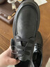 蜘蛛王男鞋2026春新款手抓紋真皮商務(wù)休閑正裝皮鞋男通勤舒適上班軟底鞋 黑色-系帶【頭層牛皮】 42 【全國3000+門(mén)店驗貨】 曬單實(shí)拍圖