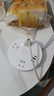 圓盤桌面多功能插座帶線插板帶USB接口手機充電插頭接線板排插 圓盤3位帶USB+1.8米 曬單實拍圖