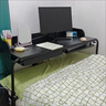 圣洛伊床上筆記本電腦桌臺式辦公升降電腦桌床上懶人書桌可移動跨床桌子 1.4洣純黑套五-2.3洣內(nèi)床用 曬單實拍圖