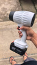 歐萊德（OULAIDE）電腦吹風(fēng)機(jī)吹雪機(jī)鋰電暴力渦輪風(fēng)扇機(jī)除塵吹水大功率手持鼓風(fēng)機(jī) 曬單實(shí)拍圖