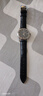 天梭表帶1853力洛克原裝款皮帶真皮手表帶T006/T41男女T063俊雅19 TS黑色黑線+銀色蝴蝶扣 20毫米【表帶接口寬度】 曬單實拍圖