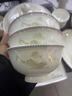 天譽(yù)景德鎮高檔陶瓷碗盤(pán)餐具套裝禮品碗筷家用餐具骨陶瓷碗具盤(pán)子組合 江山如畫(huà) 40頭 曬單實(shí)拍圖