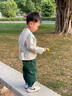 G.DUCKKIDS小黃鴨童裝兒童漢服男童春秋款中國(guó)風(fēng)寶寶唐裝帥氣女孩中秋演出服 國(guó)風(fēng)綠色 100 建議2-3歲【90-100cm】 曬單實(shí)拍圖