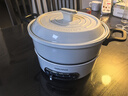 摩飛電器（Morphyrichards）多功能鍋電火鍋 家用烤涮一體電煮鍋電炒鍋電燒烤料理鍋 3L電熱火鍋鍋 MR9087 富士白 曬單實(shí)拍圖