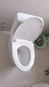 惠達（HUIDA）抽水馬桶家用大沖力節水虹吸式衛生間坐便器HDC6360B 400坑距 曬單實(shí)拍圖