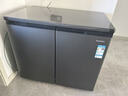 榮事達臥式冰箱【一級雙變頻】對開(kāi)門(mén)風(fēng)冷無(wú)霜電控鋼化玻璃高檔廚柜家用客廳超薄嵌入小戶(hù)抽拉式送貨入戶(hù) 瑕疵機特價(jià)處理榮事達229升灰色一級雙變頻 曬單實(shí)拍圖