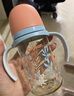 貝親（Pigeon）PPSU雙把手防脹氣奶瓶240ml 叢林小兔 M號(hào)奶嘴 3月+ AA218 曬單實(shí)拍圖