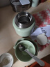 九陽(yáng)（Joyoung）燜燒杯真空燜燒罐燜粥保溫飯盒便攜保溫桶B80B-WR501(綠) 曬單實(shí)拍圖