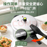 愛(ài)仕達(dá)ASD 高壓鍋燃?xì)饷骰鸱辣ｋU(xiǎn)5.3L鋁合金22CM家用壓力鍋YL22S2WG 曬單實(shí)拍圖
