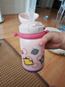 babycare兒童保溫杯嬰兒寶寶學(xué)飲吸管水杯水壺不銹鋼保溫杯上學(xué)450ml 曬單實(shí)拍圖