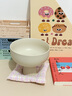 宜集堂INS中古高足水果盤陶瓷家用高級(jí)感侘寂風(fēng)酒店民宿裝飾擺件 上元高足盤|卡其灰 曬單實(shí)拍圖