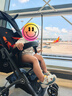 好孩子（gb）口袋車 嬰兒車安全輕便登機(jī)遛娃手推車一鍵折疊旅行車 黑橙 曬單實(shí)拍圖