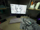 SANC盛色23.8英寸2K原生180Hz FastIPS顯示器10bit 硬件低藍(lán)光 小夜燈耳機(jī)掛架 電腦電競屏幕 G52E Max 曬單實拍圖