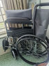 魚躍(yuwell)輪椅車H051折疊老人輕便旅行手推車鋼管免充氣胎代步車 曬單實拍圖