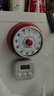 多利科（Dretec）日本計時器廚房定時器機(jī)械吸冰箱時間計時器時鐘鬧鐘提醒器正紅色 曬單實拍圖